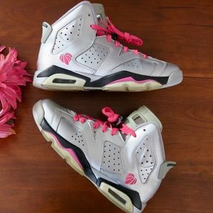 🔥Authentic Air Jordan VI 6 Retro GG 'Valentines Day' Sneakers!